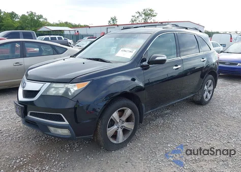 2011 Acura Mdx из США, поврежденный, VIN 2HNYD2H23BH530870